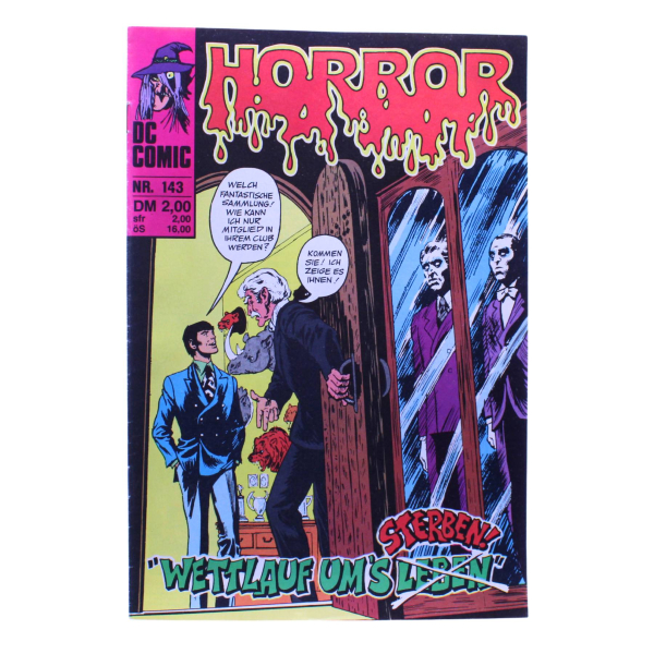 DC Comic Horror Nr. 143 Williams Verlag 1984 Deutsche Erstveröffentlichung